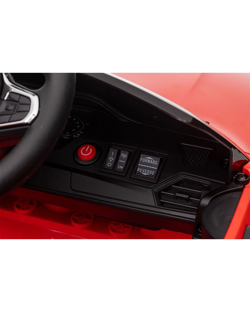 Macchina Elettrica per Bambini Licenza Ufficiale Bmw M4 10,8V 3,1Ah Rosso       