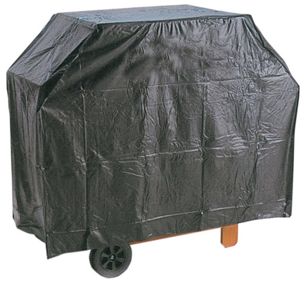 Universelle Grillabdeckung 125 x 43 x 103 cm aus dunkelgrünem Polyvinyl von Bauer online