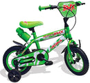 Bicicletta per Bambino 14" 2 Freni Kidfun Regina BMX Verde