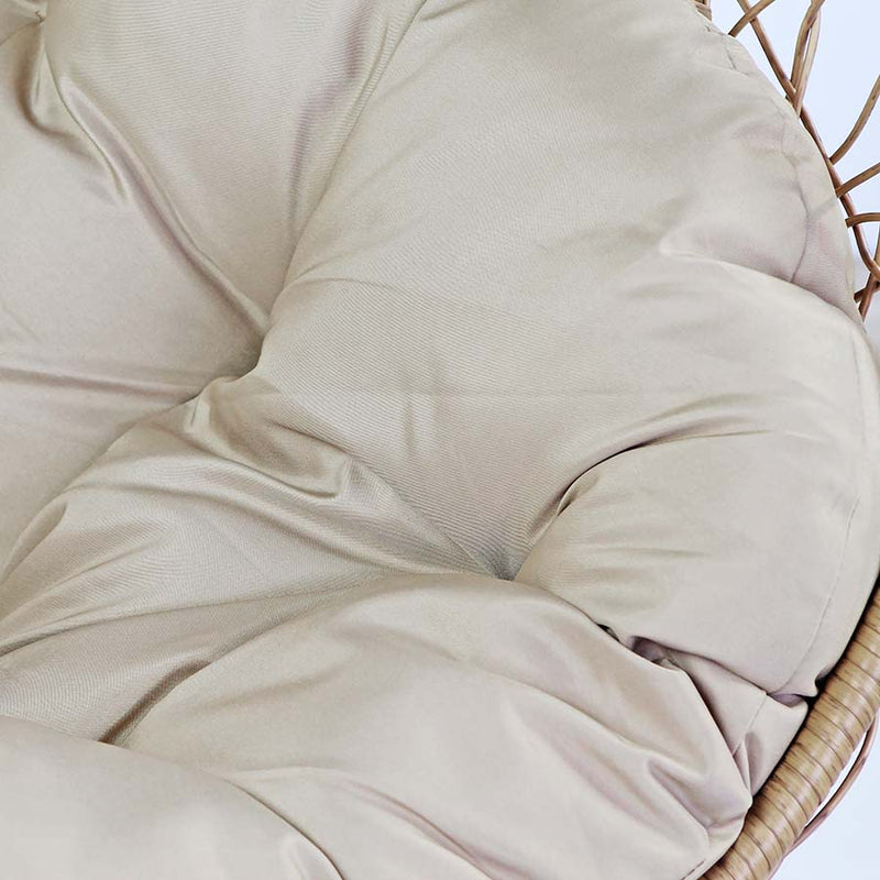 Dondolo Pensile da Giardino con cuscino Ø108x198 cm con Cuscino