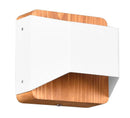 Applique da Interno a led in Metallo Bianco Opaco