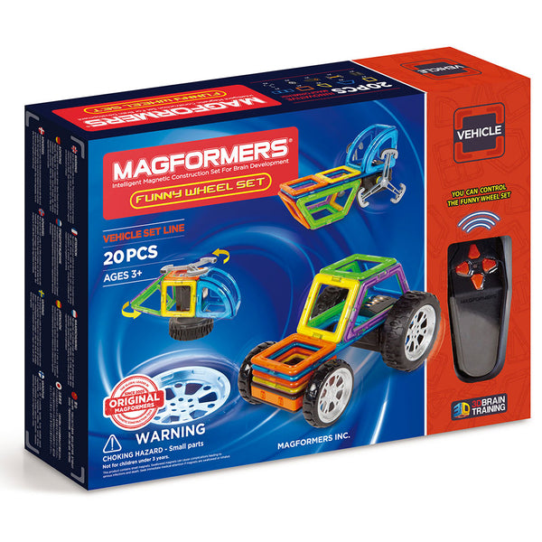 acquista 3D-Magnetkonstruktionen Magnetspiel 20 Teile Magformers Fun Vehicles