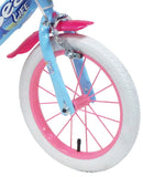 Bicicletta per Bambina 14" 2 Freni  Sea Life Verde Marine e Rosa