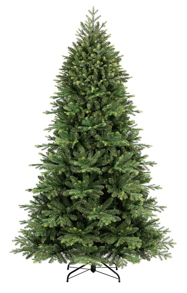 prezzo Albero di Natale Artificiale Realistico 240 cm 1966 Rami Apertura a Ombrello Verde