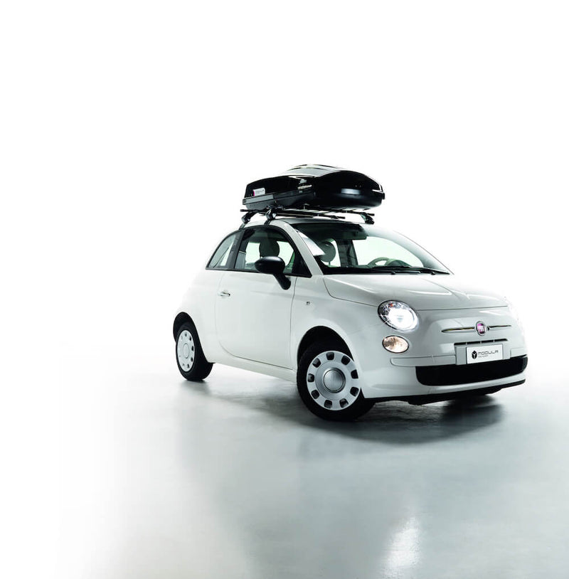 Box Cofano Auto Portatutto da Tetto da 340L a 580L Modula CS Ciao Nero