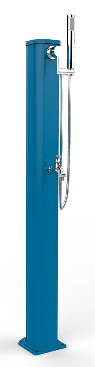 Doccia da Giardino Miscelatore Doccetta e Lavapiedi Arkema Jolly Go Light Blue sconto