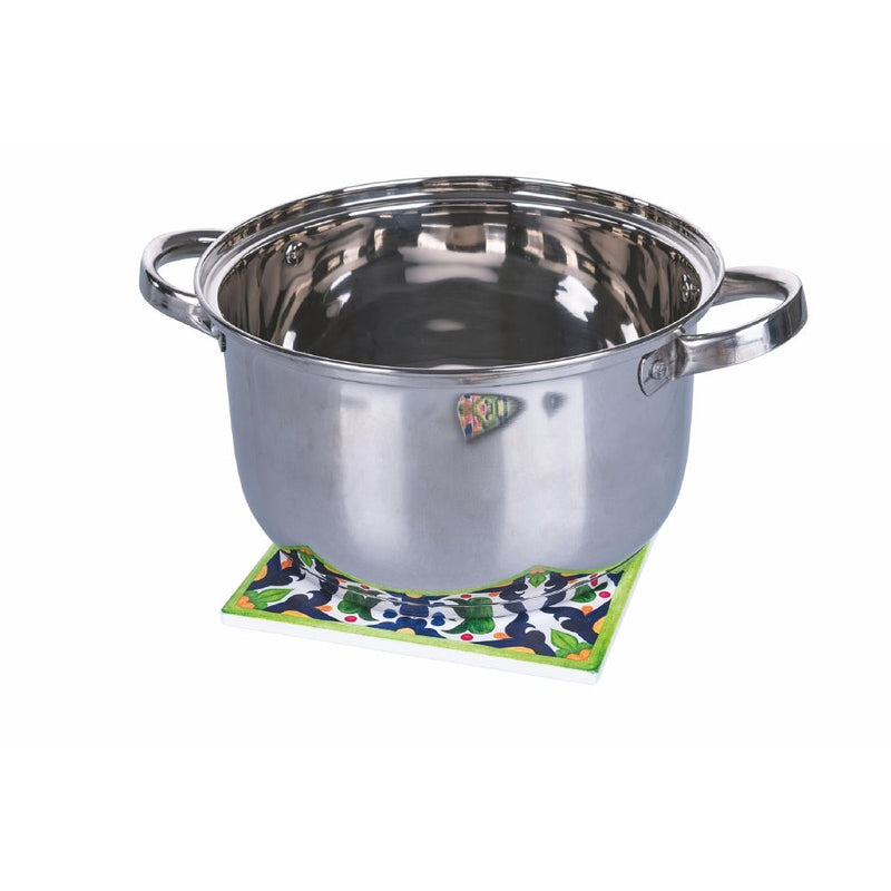 Sottopentola 16x16x0,5 cm in Ceramica VdE Tivoli 1996 Naxos