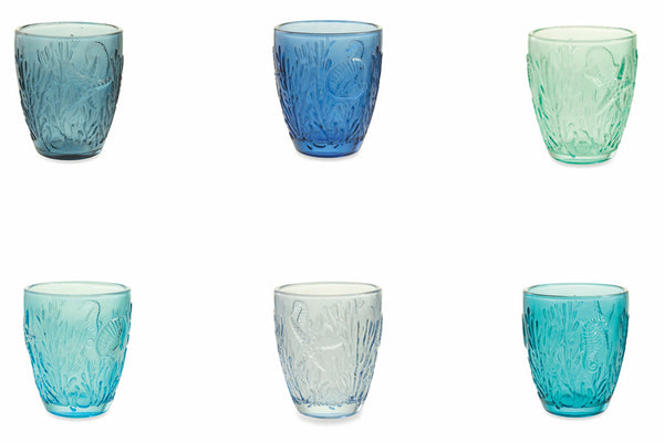 Set 6 Gläser Ø8x10 cm in Glas Villa d'Este Home Tivoli Pantelleria acquista