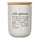 Grobes Salzglas 750 ml in New Bone China Villa D'este Home Tivoli Hellgrau