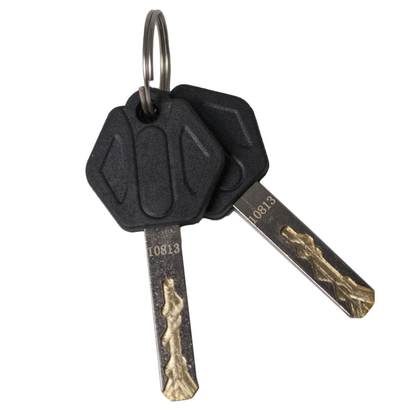 Kit Antifurto Lucchetto e Catena 170 cm in Acciaio per Moto Scooter T.J. Marvin Z037 Grigio