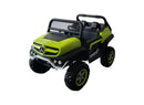 Macchina Elettrica per Bambini 12V con Licenza Mercedes Unimog Verde 