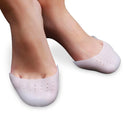 Coppia salvapunta in gel con fori traspiranti per scarpe con tacchi