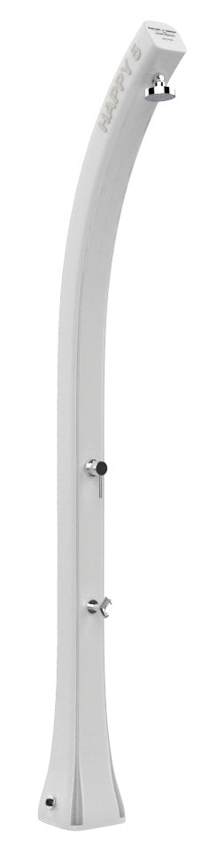 Doccia Solare da Giardino 28L Miscelatore e Lavapiedi Arkema Happy Five Bianco online