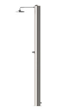 Doccia Solare da Giardino 28 L Soffione Eco Rain e Miscelatore Temporizzato Tevere TX Satinato 