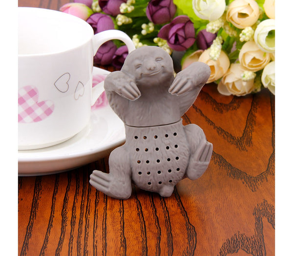 sconto Faultier-Ei aus Silikonkunststoff für Kamillentees