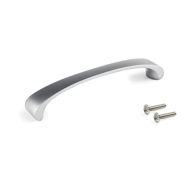 Emuca Griff für Kyoto-Möbel Achsabstand 128 Satin Nickel Zamak prezzo