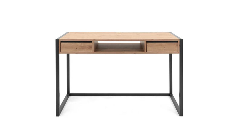 Scrivania 120x60x75 cm Denver 30 quercia antracite