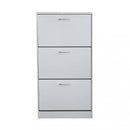 Scarpiera Vicky 60x24x115 h cm in Legno Bianca