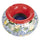 Posacenere 11,5x11,5x7 cm  in Ceramica VdE Tivoli 1996 Italian Beauty