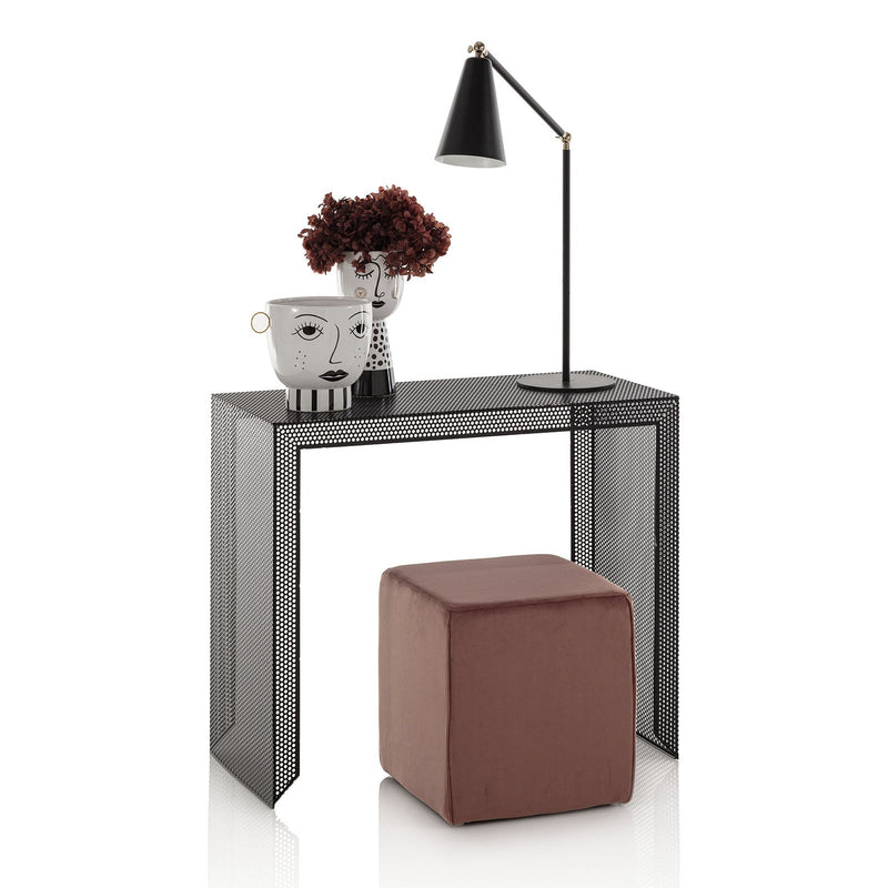 Consolle 85x40x70 cm in Metallo Nero