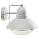 Applique in Basso da Esterno E27 in Alluminio Sovil Bianco
