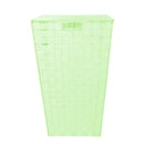 Cesto Portabiancheria in poliestere verde chiaro rettangolare cm 40x30xh53