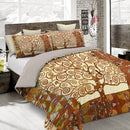 Copripiumino Matrimoniale con Federe Stampato in Microfibra AR 103