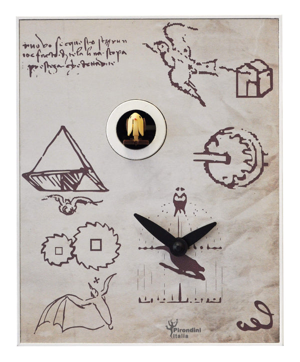 Wandkuckucksuhr 16,5x20x10cm Pirondini Italia D'Apres Leo prezzo