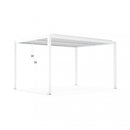 Pergola Bioclimatica 3x4 m in Alluminio Bianco