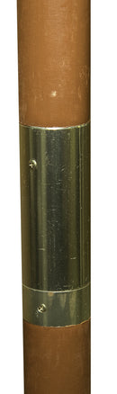 Ombrellone da Giardino Ø3 m Palo Ø48 mm in Legno e Poliestere Verde