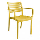 Poltrona Eveline 58,5x55,2x84 cm  in Polipropilene Giallo