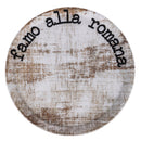 Set 4 Piatti Pizza Ø33x2 cm  in Porcellana VdE Tivoli 1996 Spqr 