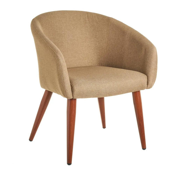 prezzo Poltrona Relax in Legno e Tessuto Colore Beige Scuro Mod. Morla 60x58x77H cm