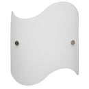 Applique 1xE27 Finali Cromo Vetro Lastra Bianco E-Energy Elda