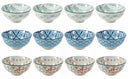 Set 12 Ciotole Ø12x6 cm 240 ml in Gres VdE Tivoli 1996 Colors