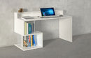 Scrivania a Giorno 140x60x92,5 cm Esse Bianco Lucido  