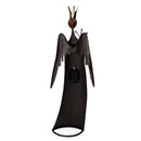 Angelo metallo con albero bianco cm 32,4x12,1xh72,4
