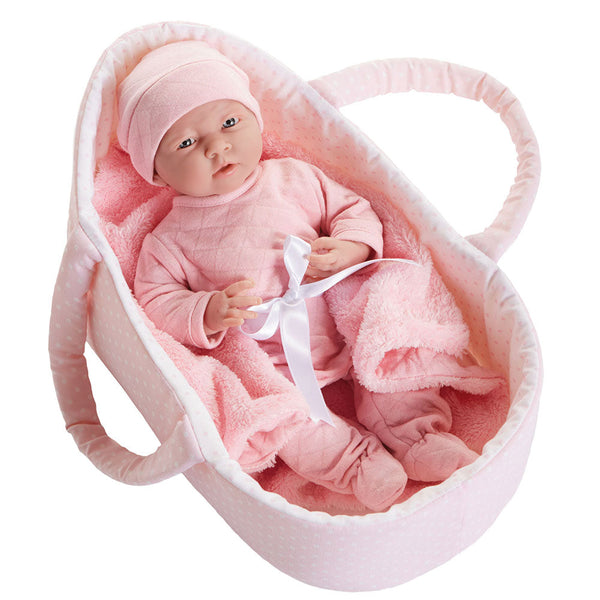 prezzo Baby Neugeborene Puppe in Wiege 39cm JC Toys