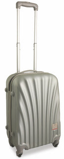 Set 2 Valigie Trolley Rigide in ABS 4 Ruote TSA Soriani Grigio