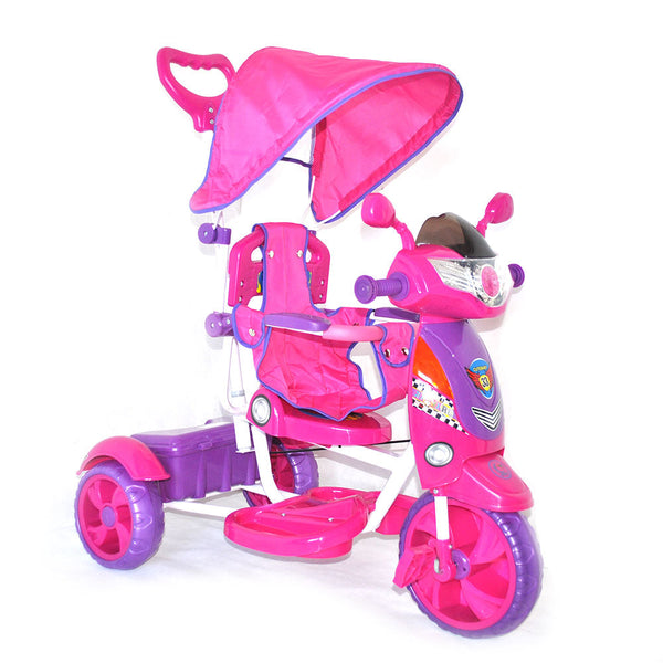 Schiebedreirad für Kinder mit Pedalen New Rider Pink online