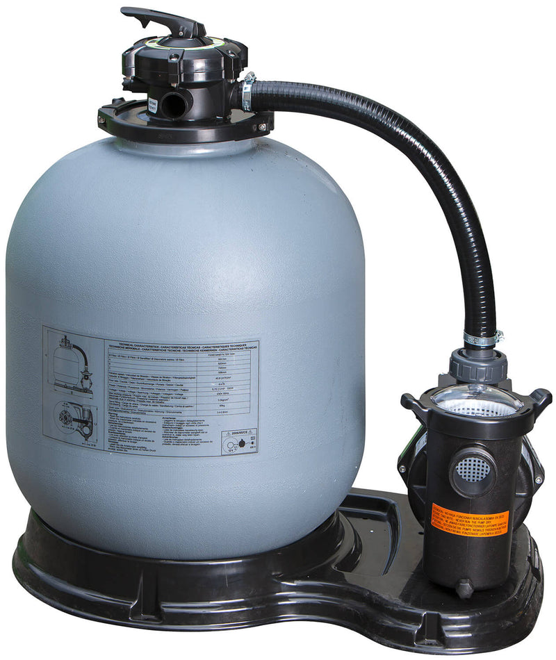 Piscina Ovale Fuori Terra 915x470xh132 cm in Acciaio e PVC Gre Haiti