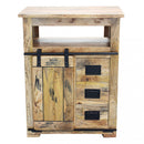 Mobile Zacharias 70x45x90 h cm in Legno Marrone