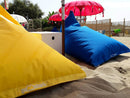 Poltrona a Sacco Pouf Sdraio in Acrilico Pomodone Milk Grigio