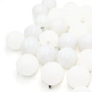 Set 24 Palle di Natale Ø7 cm Bianche per Alberi