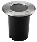 Lampada Faretto Carrabile da Terra in Alluminio e Acciaio Bauer