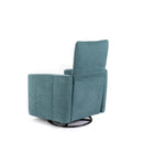 Poltrona Reclinabile Manuale 85/140x70xH69/96 cm in Tessuto Magic Acquamarina