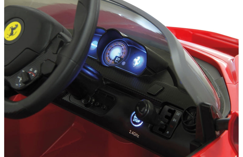 Macchina Elettrica per Bambini 12V La con Licenza Ferrari la Rossa