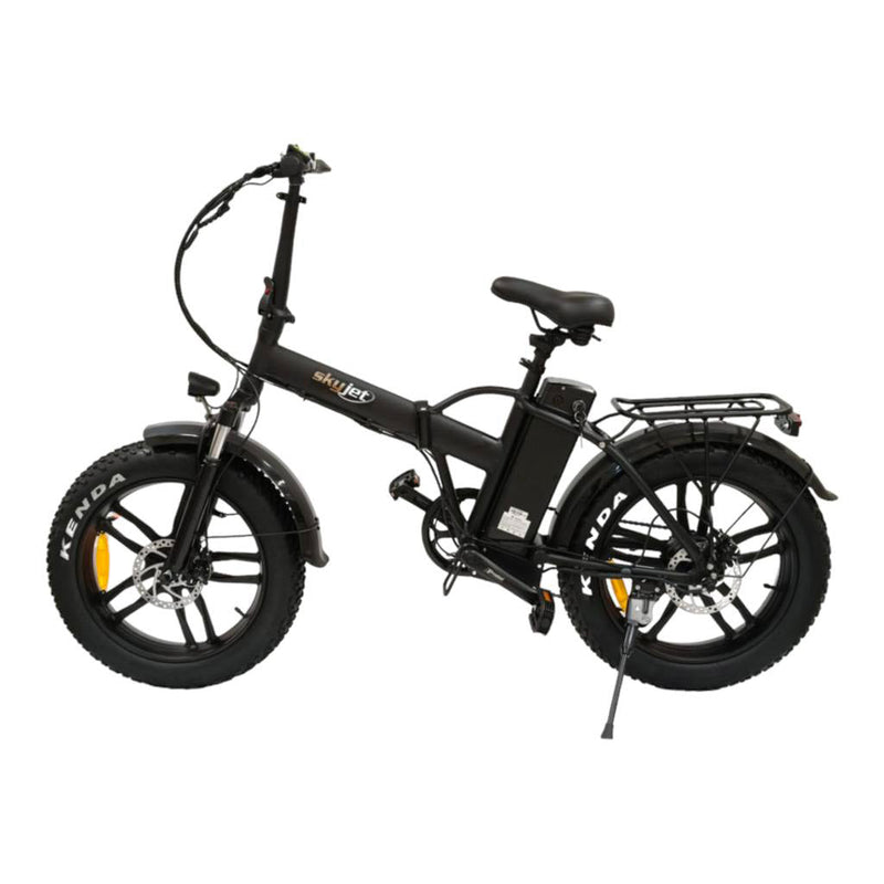 Fat-Bike Bicicletta Elettrica Pieghevole 36V a Pedalata Assistita 20"" 250W Nera