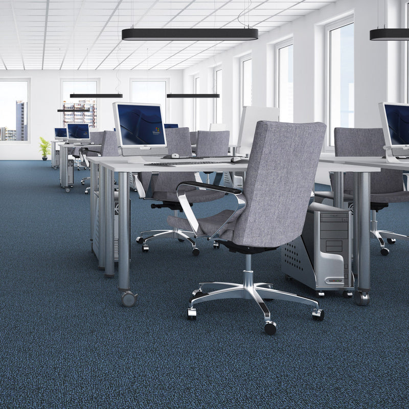 Ruote con Piastra per Montaggio 50 mm Acciaio e Plastica Grigio 4 Pezzi Emuca