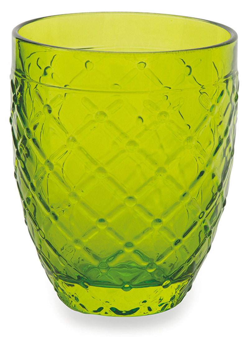 Confezione 6 Bicchieri Acqua in Vetro 350ml Villa d'Este Home Tivoli Rombi